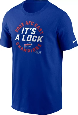 Nike Men's Buffalo Bills 2023 AFC East Division Champions Locker Room T-Shirt