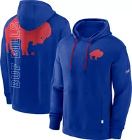 Nike Men's Buffalo Bills Long Sleeve Royal Pullover Hoodie