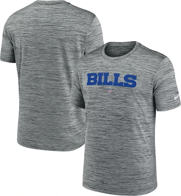 Nike Men's Buffalo Bills Sideline Velocity Grey T-Shirt