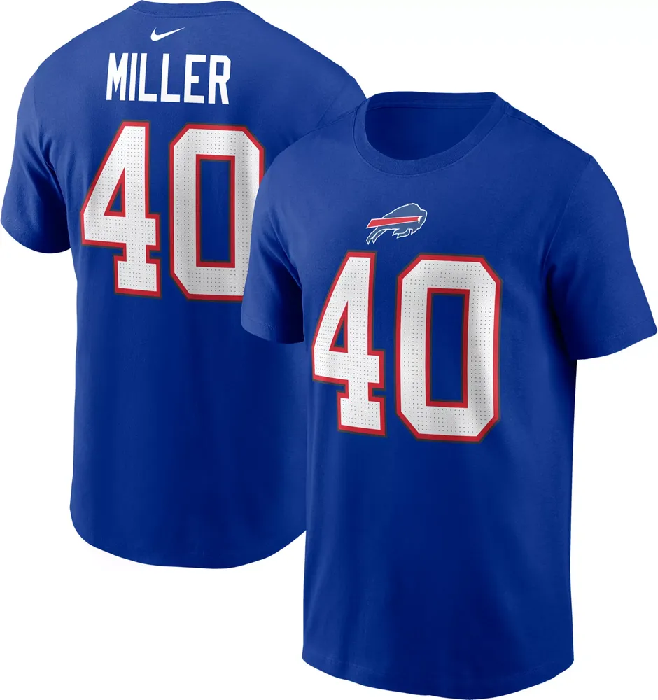 Nike Men's Buffalo Bills Von Miller #40 Royal T-Shirt