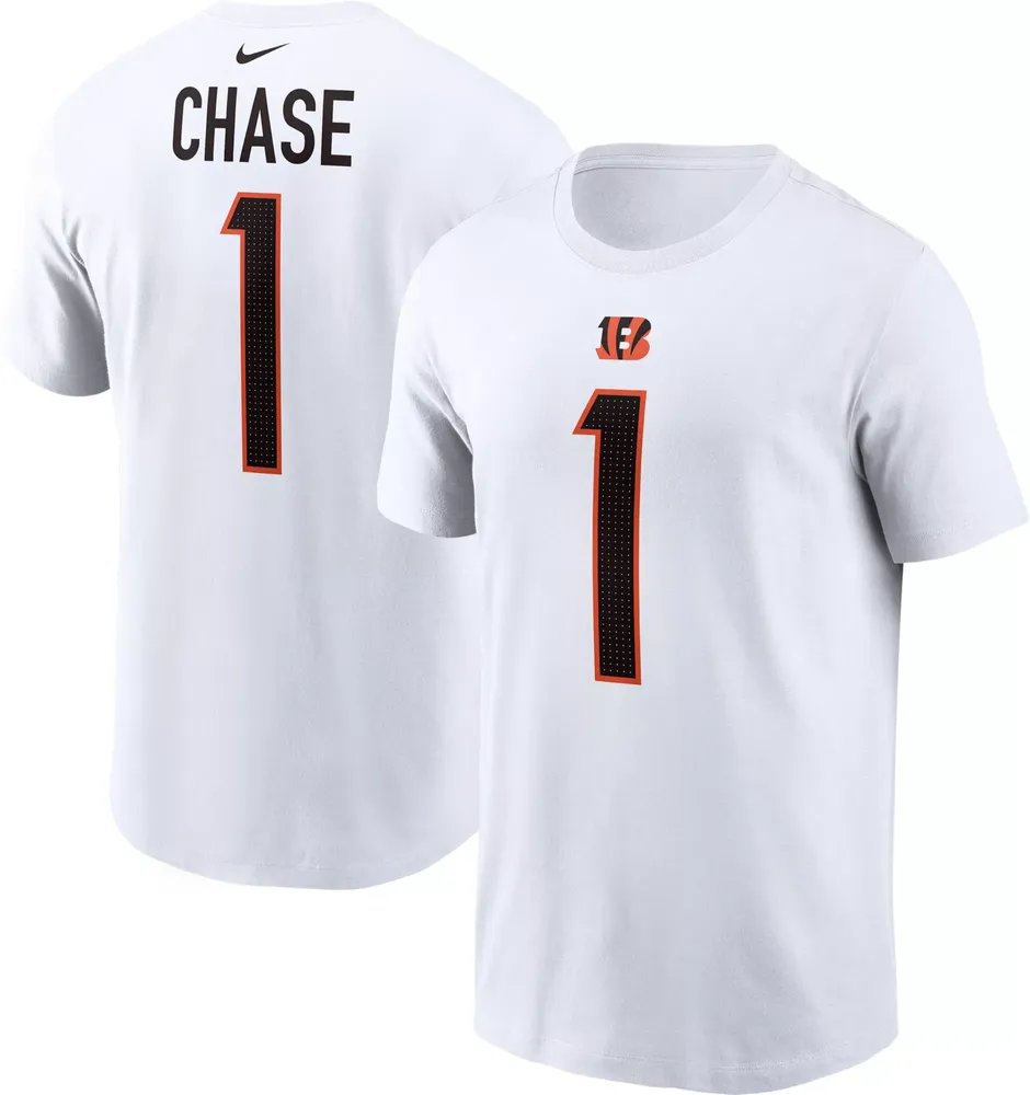 Nike Men's Cincinnati Bengals Ja'Marr Chase #1 T-Shirt