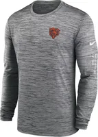 Nike Men's Chicago Bears Sideline Alt Anthracite Velocity Long Sleeve T-Shirt