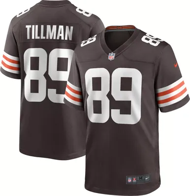 Nike Men's Cleveland Browns Cedric Tillman #89 Brown Game Jersey