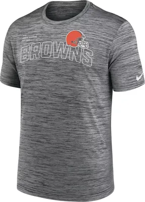 Nike Men's Cleveland Browns Velocity Arch Anthracite T-Shirt