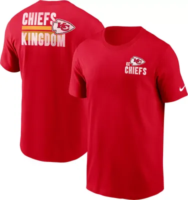 Nike Men's Kansas City Chiefs Blitz Back Slogan Red T-Shirt