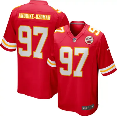 Nike Men's Kansas City Chiefs Felix Anudike-Uzomah Red Game Jersey