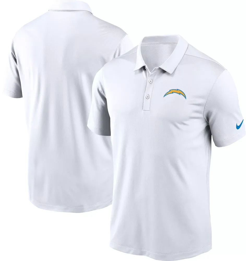 Nike Men's Los Angeles Chargers Pacer White Polo