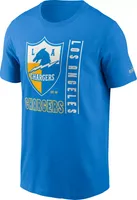 Nike Men's Los Angeles Chargers Rewind Essential Blue T-Shirt