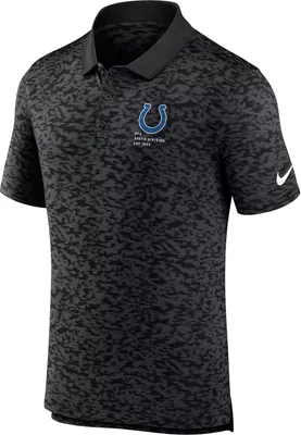 Nike Men's Indianapolis Colts Fashion Black Polo