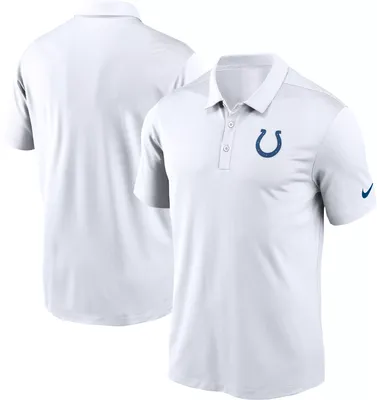 Nike Men's Indianapolis Colts Pacer White Polo