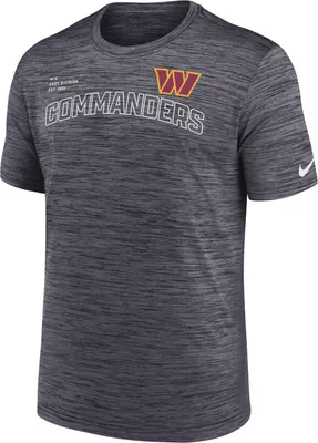 Nike Men's Washington Commanders Velocity Arch Black T-Shirt