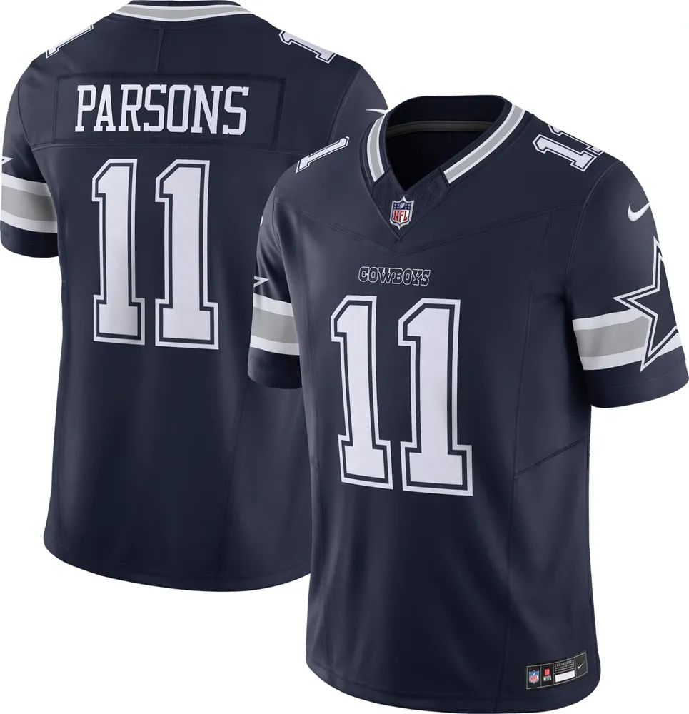 Nike Men's Dallas Cowboys Micah Parsons #11 Vapor F.U.S.E. Limited Navy Jersey