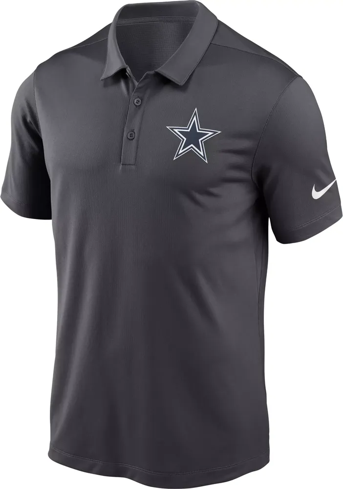 Nike Men's Dallas Cowboys Anthracite Franchise Polo