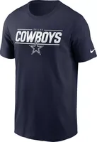 Nike Men's Dallas Cowboys Team Muscle Navy T-Shirt