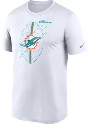 Nike Men's Miami Dolphins Legend Icon White T-Shirt