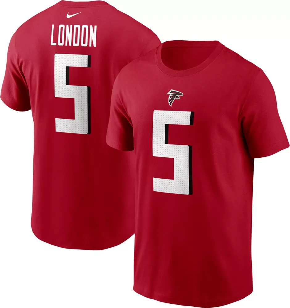 Nike Men's Atlanta Falcons Drake London #5 T-Shirt