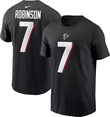 Nike Men's Atlanta Falcons Bijan Robinson #7 Black T-Shirt