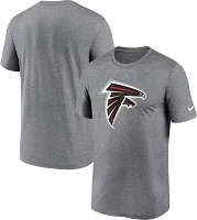 Nike Men's Atlanta Falcons Legend Logo Heather Grey T-Shirt