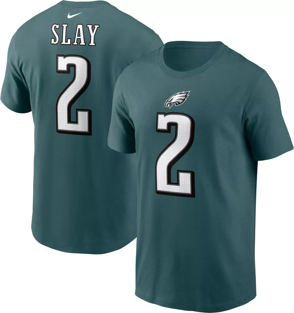 Nike Men's Philadelphia Eagles Darius Slay #2 Green T-Shirt