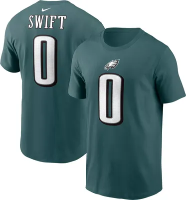 Nike Men's Philadelphia Eagles D'Andre Swift #0 Green T-Shirt