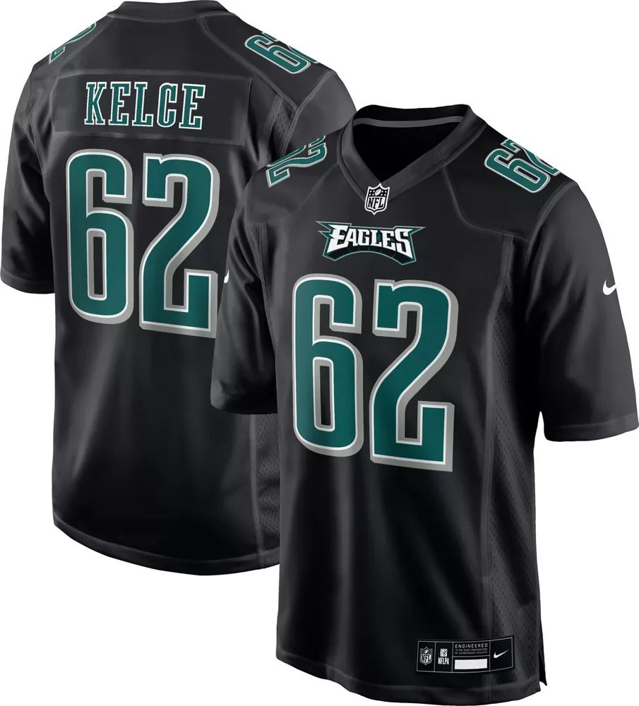 Men's Nike Jason Kelce Kelly Green Philadelphia Eagles Alternate Game  Player Jersey