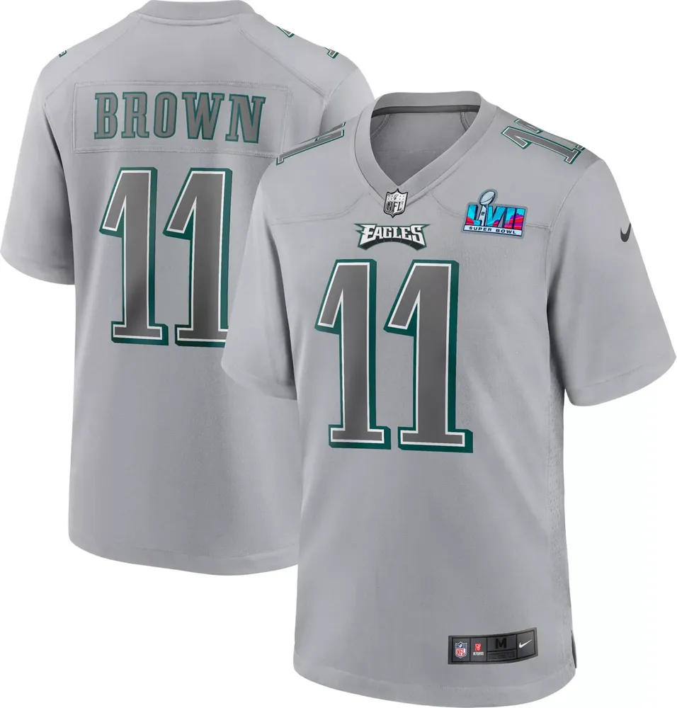 Nike Men's Super Bowl LVII Bound Philadelphia Eagles A.J. Brown #11 Atmosphere Game Jersey