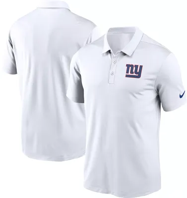 Nike Men's New York Giants Pacer White Polo