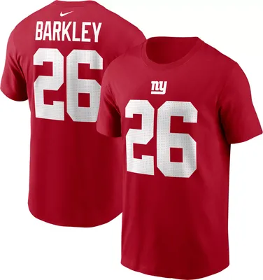 Nike Men's New York Giants Saquon Barkley #26 T-Shirt