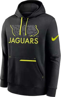 Nike Men's Jacksonville Jaguars 2023 Volt Black Pullover Hoodie