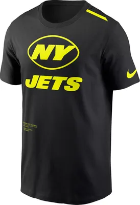 Nike Men's New York Jets 2023 Volt Black T-Shirt