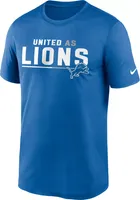 Nike Men's Detroit Lions United As Blue T-Shirt