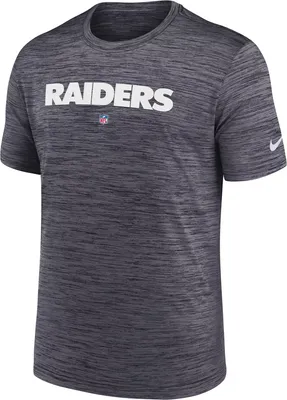 Nike Men's Las Vegas Raiders Sideline Velocity Black T-Shirt