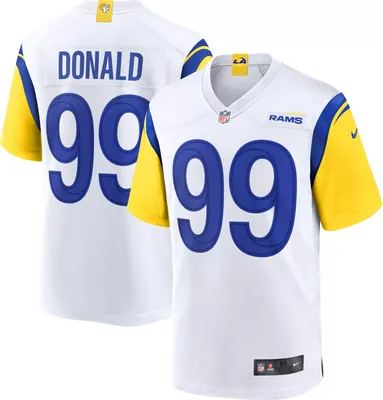 Nike Men's Los Angeles Rams Aaron Donald #99 Alternate White Game Jersey