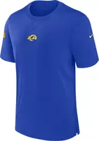 Nike Men's Los Angeles Rams Sideline Player Royal T-Shirt