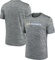 Nike Men's Los Angeles Rams Sideline Velocity Grey T-Shirt