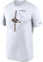 Nike Men's Baltimore Ravens Legend Icon White T-Shirt