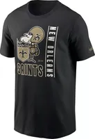 Nike Men's New Orleans Saints Rewind Essential Black T-Shirt