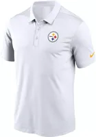 Nike Men's Pittsburgh Steelers Franchise White Polo