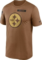 Nike Men's Pittsburgh Steelers 2023 Salute to Service Brown Legend T-Shirt