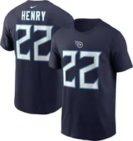 Nike Men's Tennessee Titans Derrick Henry #22 Navy T-Shirt