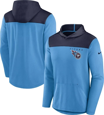 Nike Men's Tennessee Titans Alternate Blue Hooded Long Sleeve T-Shirt