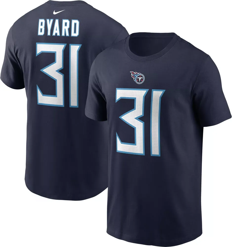 Nike Men's Tennessee Titans Kevin Byard #31 Navy T-Shirt