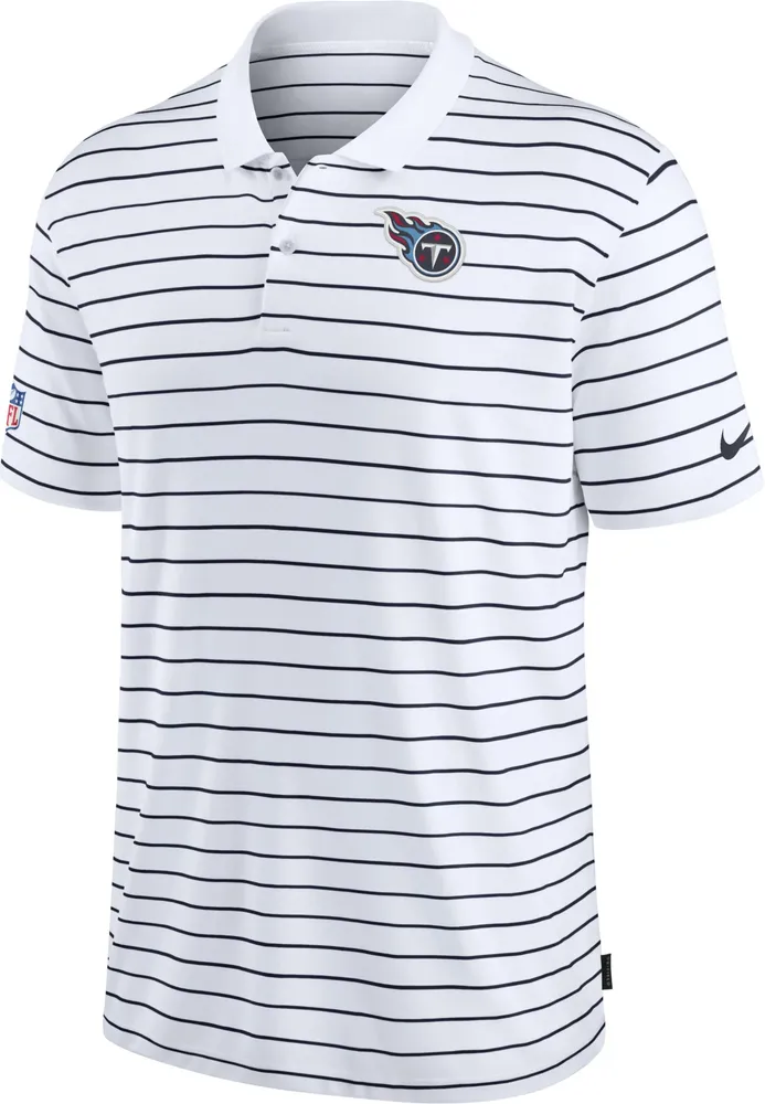 Nike Men's Tennessee Titans Sideline Victory White Polo