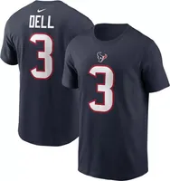 Nike Men's Houston Texans Tank Dell #3 Navy T-Shirt