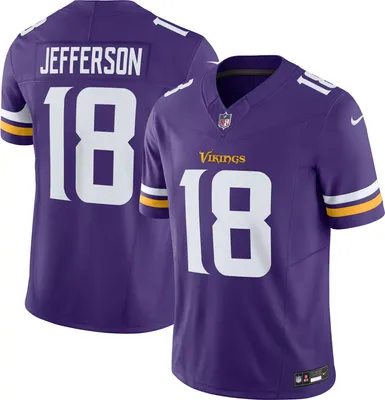 Nike Men's Minnesota Vikings Justin Jefferson #18 Vapor F.U.S.E. Limited Purple Jersey