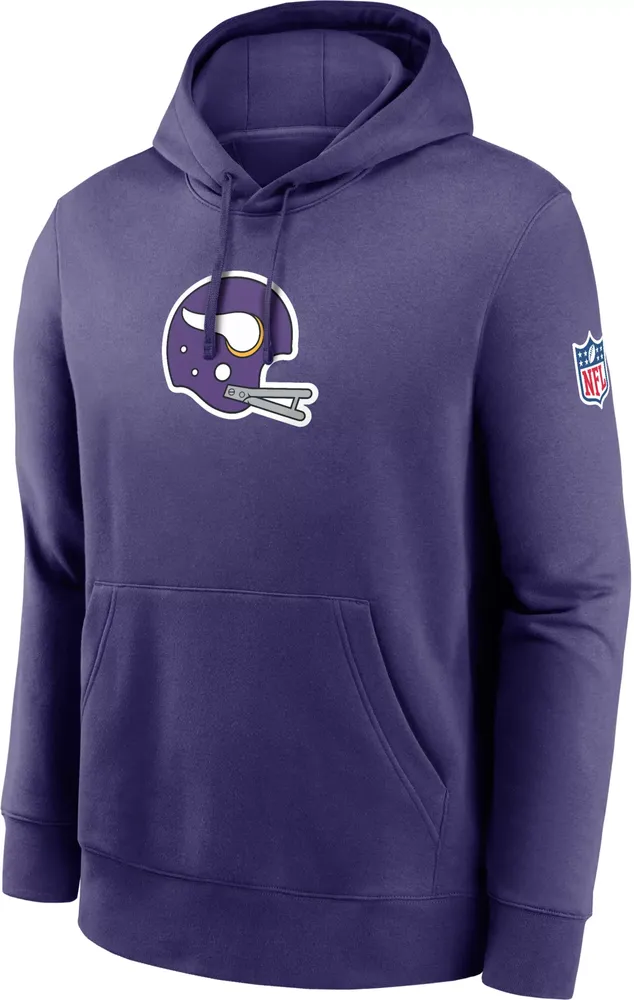 Nike Men's Minnesota Vikings 2023 Sideline Alternate Purple Hoodie