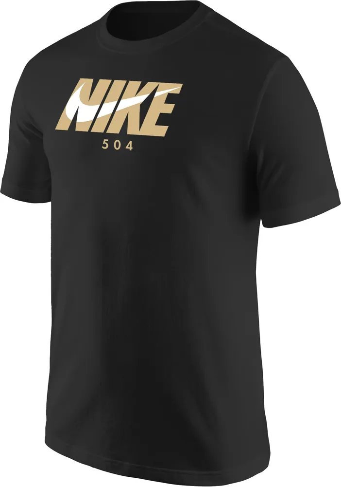 Nike Men's New Orleans 504 Black T-Shirt