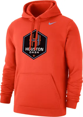 Nike Houston Dash Sleeve Hit Orange Therma Pullover Hoodie