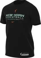 Nike Adult New York Liberty Black Performance Cotton T-Shirt