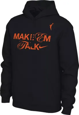 Nike Adult WNBA "Make em Talk" Black Hoodie